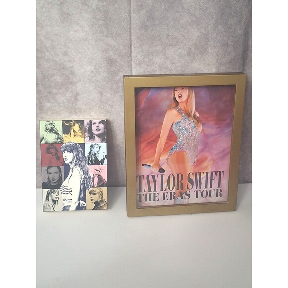 Taylor Swift THE ERAS TOUR 5x7 Framed Photo and Gift Box Collectibles Pop Music - Picture 1 of 9